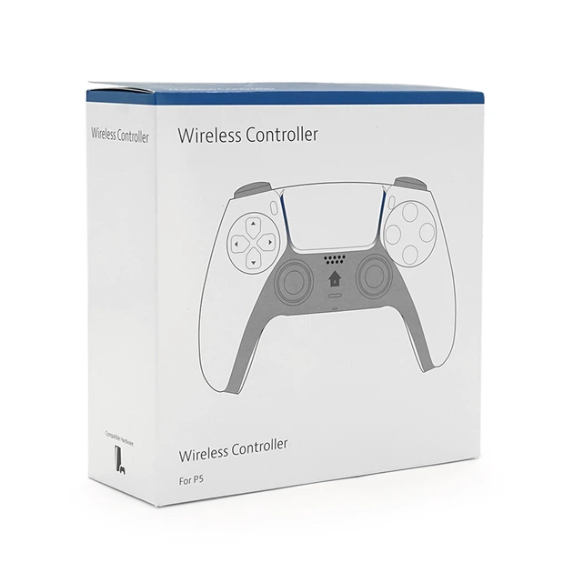Геймпад Brazzers BR-KCLPS5 бездротовий для PS5 DUAL Sense Wireless Controller, Black, 3.7V, 1000mAh, Box - Фото 2 Геймпад Brazzers BR-KCLPS5 бездротовий для PS5 DUAL Sense Wireless Controller, Black, 3.7V, 1000mAh, Box - изображение 2