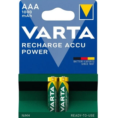 Акумулятор VARTA Rechargeable accu HR03 1000mAh AAA 1.2V Ni-MH - зображення 2