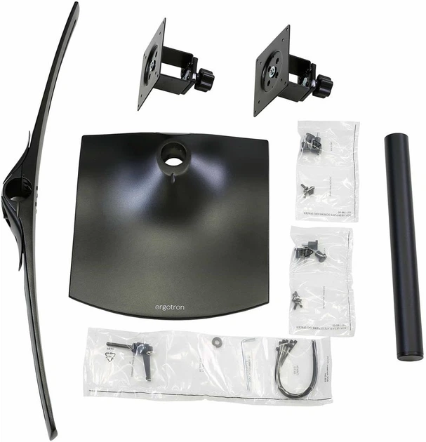 Uchwyt biurkowy do monitora Ergotron DS100 Dual-Monitor Desk Stand (33-396-085) - obraz 5