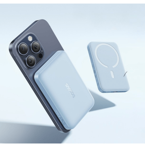 Магнітний бездротовий Power Bank Baseus 10000 mAh MagSafe 22.5W Blue - изображение 2