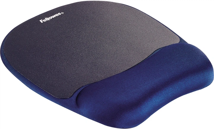 Podkładka Fellowes Memory Foam Wrist Rest Granatowa (9172801) - obraz 4
