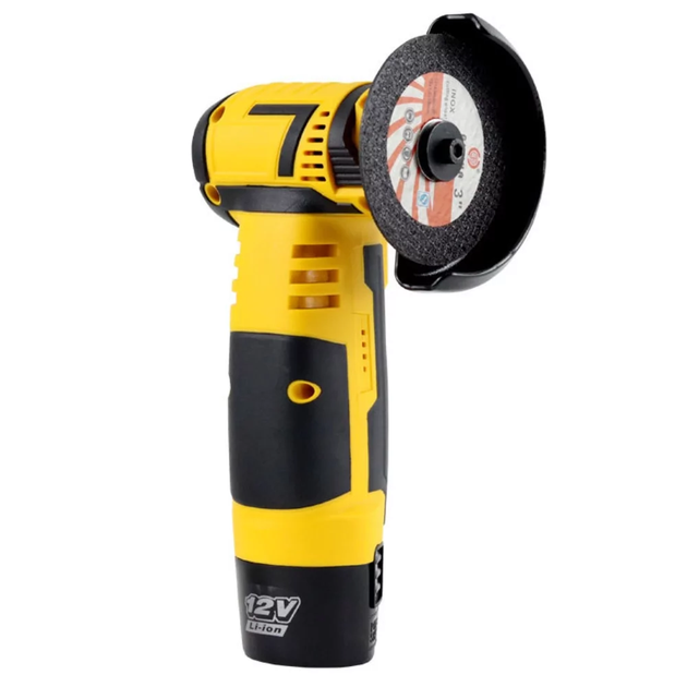 Набір акумуляторного інструменту 2в1 Болгарка+Шуруповерт 12V - зображення 3