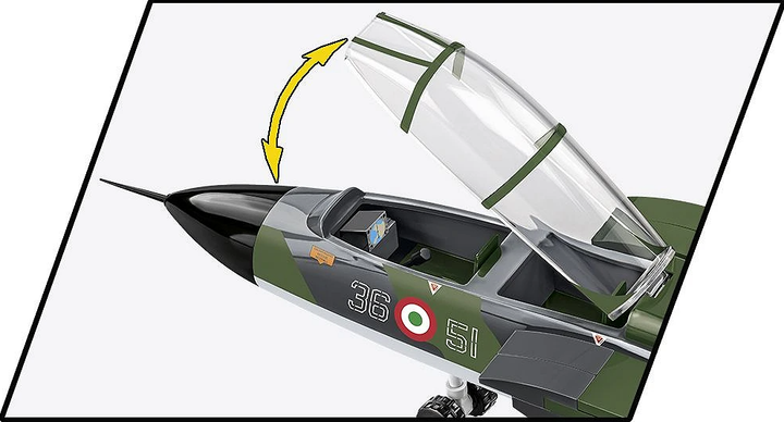 Конструктор Літак винищувач Panavia Tornado IDS COBI 5894 - зображення 4