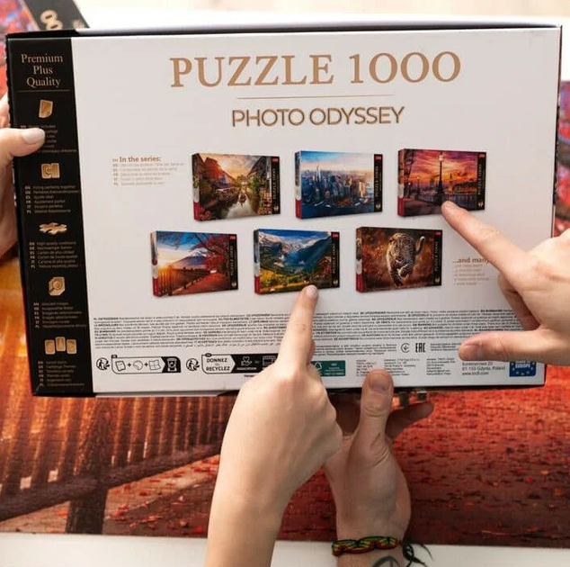 Пазл Photo Odyssey: Эйфелева башня в Париже, Франция - 1000 элементов Trefl 10815 - изображение 4