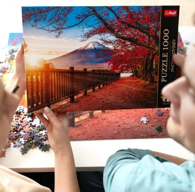 Пазл Photo Odyssey: Гора Фудзи, Япония - 1000 элементов Trefl Premium Plus Quality 10817 - изображение 4