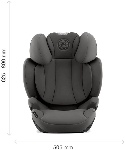 Fotelik samochodowy Cybex Solution T i-Fix Mirage Grey Platinum (4063846380596) - obraz 5