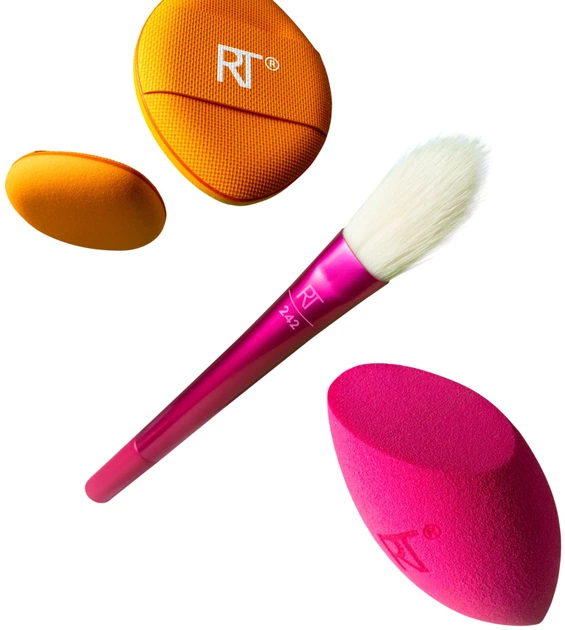 Zestaw do makijażu Real Techniques Vivid Escape Bright Eyes 4 szt (79625443196) - obraz 3