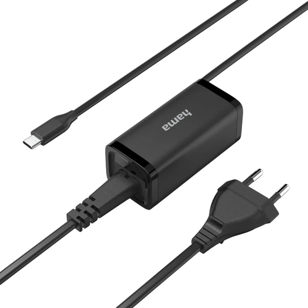 Zasilacz Hama USB-C PD 3.3-21V/45W (4047443530141) - obraz 4