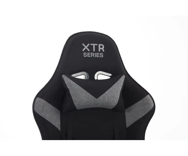 Компьютерное кресло EXTREME XTR чёрно-графитовое ткань + пластик, 125×61×49 см, 120 кг - изображение 9