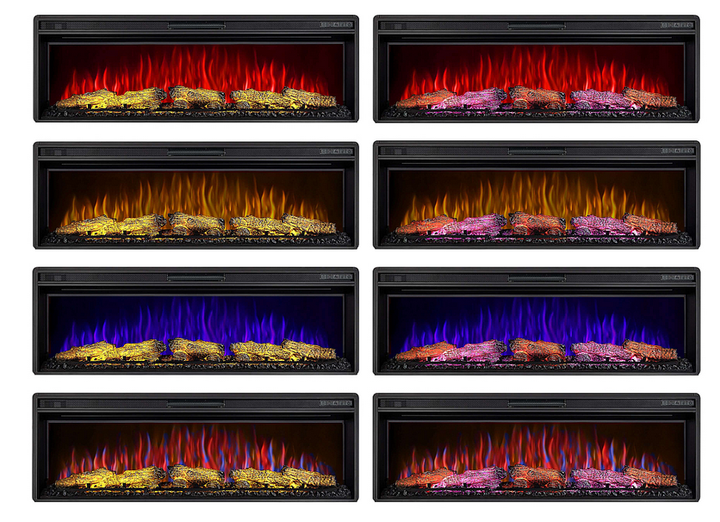 Электрический камин ArtiFlame 3D с эффектом реального огня черный декоративный электрокамин искусственный обогреватель визуальное пламя - изображение 4