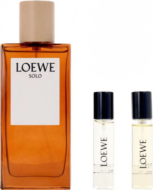 Zestaw męski Loewe Solo Woda toaletowa 100 ml +  Miniaturka Woda toaletowa 2x10 ml (8426017085045) - obraz 2