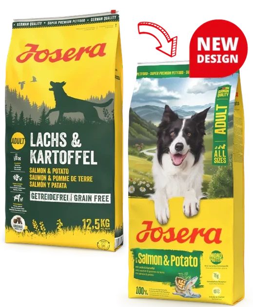 Сухой корм Josera Adult Salmon & Potato (Lachs & Kartoffel) - сухой корм для взрослых собак 12,5 кг (4032254786054) - Фото 2 Сухой корм Josera Adult Salmon & Potato (Lachs & Kartoffel) - сухой корм для взрослых собак 12,5 кг (4032254786054) - изображение 2