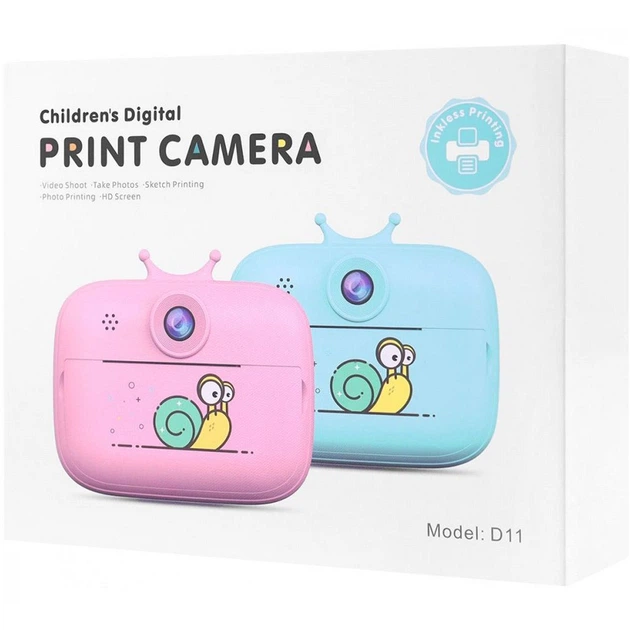 Детская фотокамера DK SnailSnap Printing Blue [154117] - изображение 7