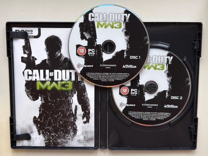 Диск для PC - Call of Duty Modern Warfare 3, англійська версія, Б/В - зображення 2