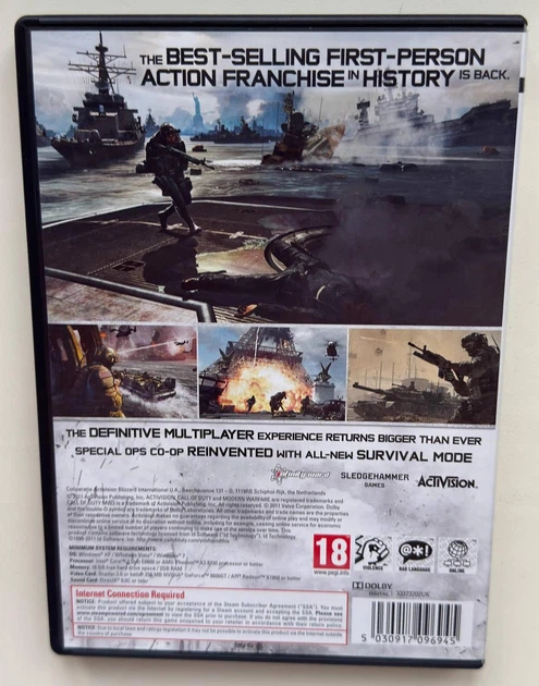 Диск для PC - Call of Duty Modern Warfare 3, англійська версія, Б/В - зображення 3
