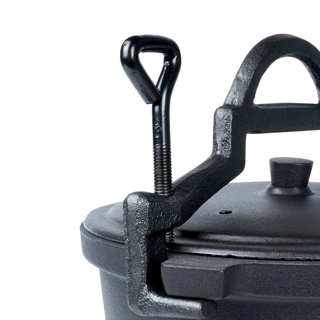 Чавунний казанок Orion 199053 CAST LINE на ніжках з кришкою 10 л (5904316471910) - зображення 5