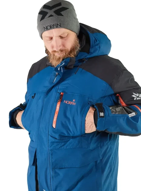 Костюм зимовий мембран. Norfin TORNADO PRO -30° / 10000мм / XL (207628) 409104-XL - изображение 8