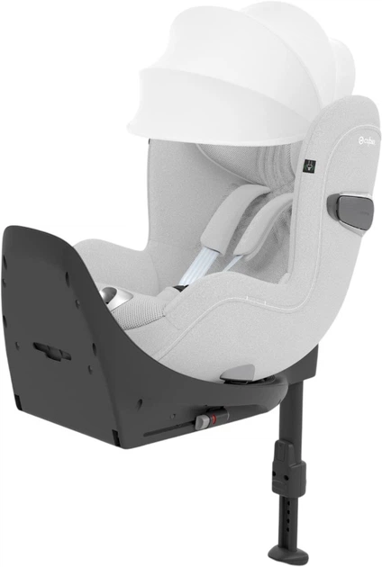 Fotelik samochodowy Cybex Sirona T i-Size Plus Platinum White Platinum (4063846405268) - obraz 4