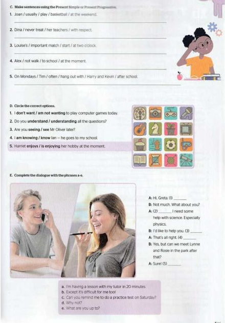 Робочий зошит Англійська мова Full Blast Plus for Ukraine 8 клас НУШ Workbook Marileni Malkogianni - Фото 10 Робочий зошит Англійська мова Full Blast Plus for Ukraine 8 клас НУШ Workbook Marileni Malkogianni - зображення 10