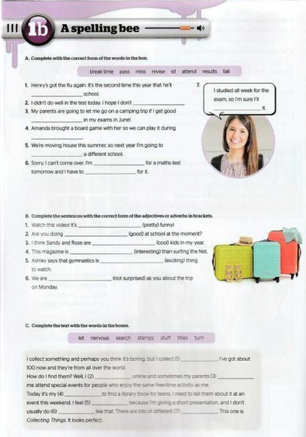 Робочий зошит Англійська мова Full Blast Plus for Ukraine 8 клас НУШ Workbook Marileni Malkogianni - Фото 11 Робочий зошит Англійська мова Full Blast Plus for Ukraine 8 клас НУШ Workbook Marileni Malkogianni - зображення 11