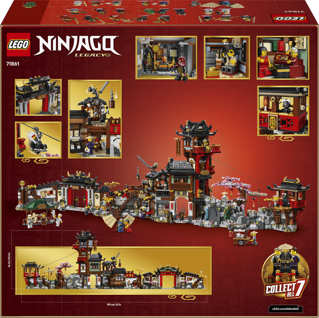 Конструктор LEGO Ninjago Старе місто — 15-та річниця 4851 деталь (71861) - зображення 9