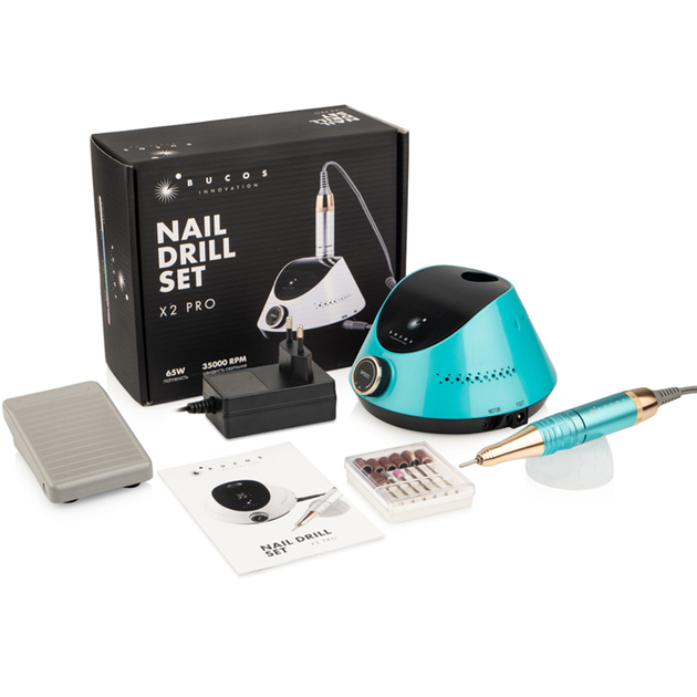 Фрезер для маникюра Nail Drill X2 PRO TIFFANY 65 Ватт, 35 000 об./мин. - изображение 5