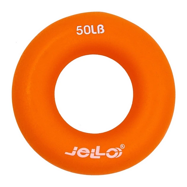 Эспандер кистевой кольцо JELLO JLA47350LB 1шт ø7см нагрузка 22,5кг оранжевый - изображение 3