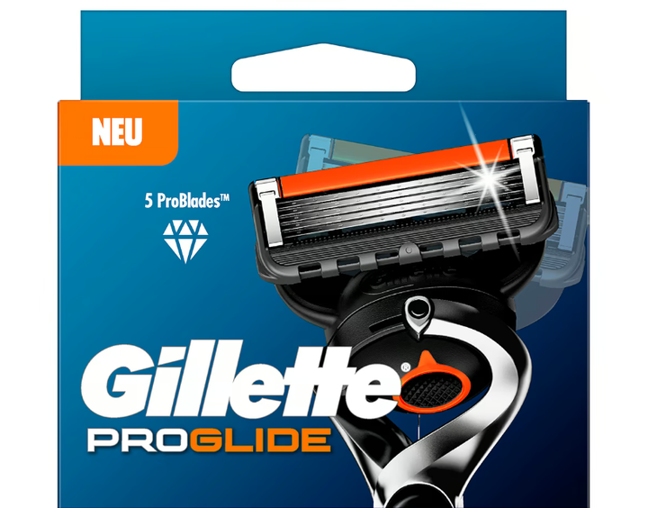 Змінна касета для гоління Gillette Fusion ProGlide 1 шт (8001090456434) - Фото 2 Змінна касета для гоління Gillette Fusion ProGlide 1 шт (8001090456434) - изображение 2