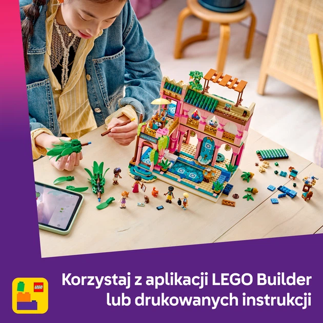 Zestaw klocków LEGO Friends Restauracja z ogrodem 1465 elementów (42691) - Zdjęcie 7 Zestaw klocków LEGO Friends Restauracja z ogrodem 1465 elementów (42691) - obraz 7