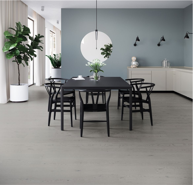 Паркетная доска Floor`360 Дуб DARK & TRUFFLE 1-полосная Лак - изображение 3