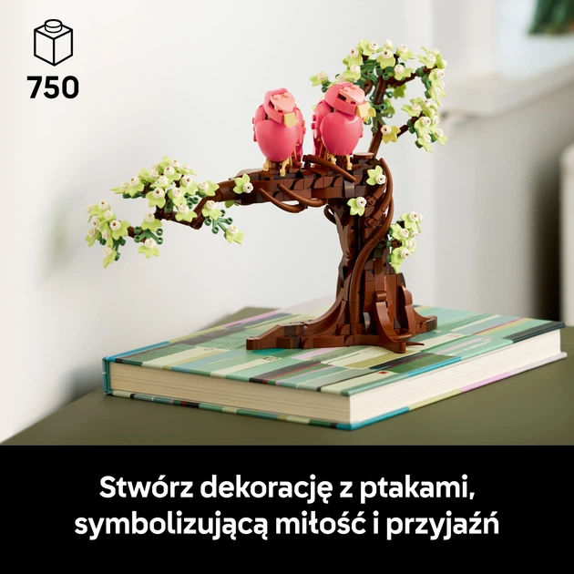Zestaw klocków LEGO Ideas Papużki nierozłączki 750 elementów (21365) - obraz 3