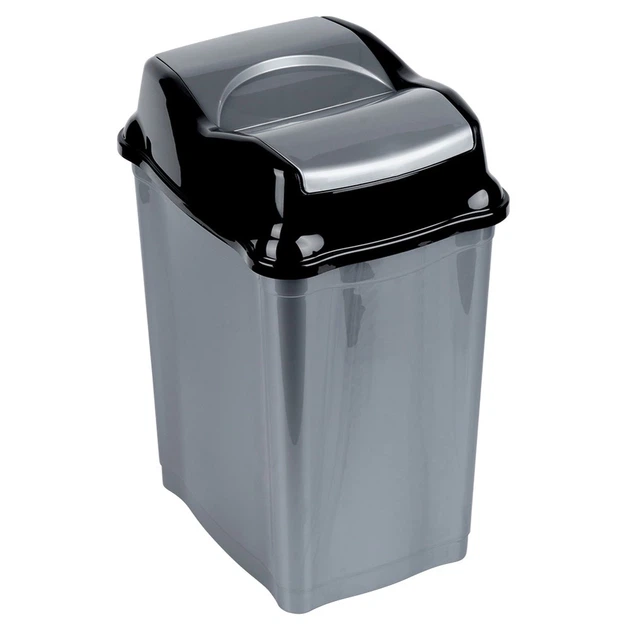 Кошик для сміття Orion 731345 пластиковий 28 л Сірий (8592381171049) - зображення 2