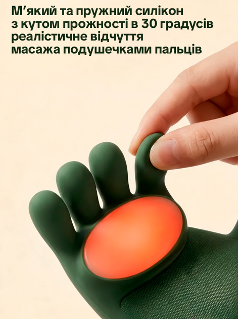 Беспроводной массажер ручки для тела шеи и плеч мышечный инфракрасный массаж 4 головки 3 режима с подогревом руками - изображение 4