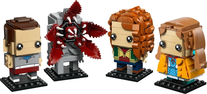 Конструктор LEGO Brickheadz Stranger Things Фігурки Одинадцятої, Макс, Демогоргона й Холлі 584 деталі (40879) - зображення 2