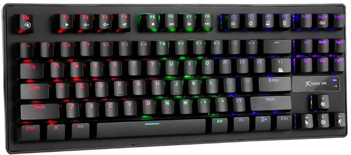 Клавіатура дротова механічна ігрова XTRIKE ME GK-979 USB з підсвічуванням TKL 5 colors Black - зображення 3