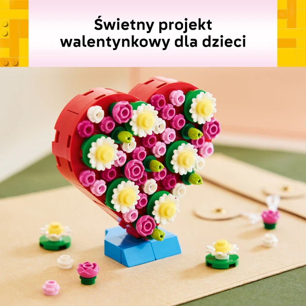 Zestaw klocków LEGO Litery pełne miłości 345 elementów (40867) - obraz 4