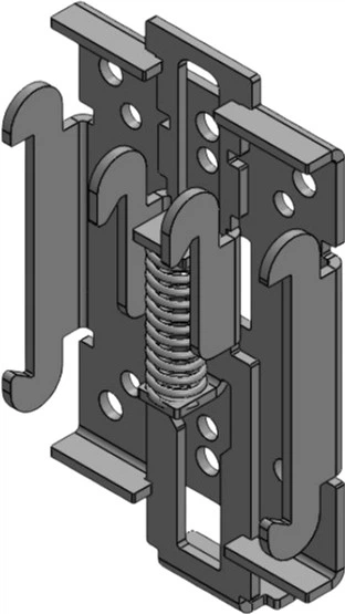 Uchwyt Teltonika DIN Rail Kit (PR5MEC00) - obraz 3