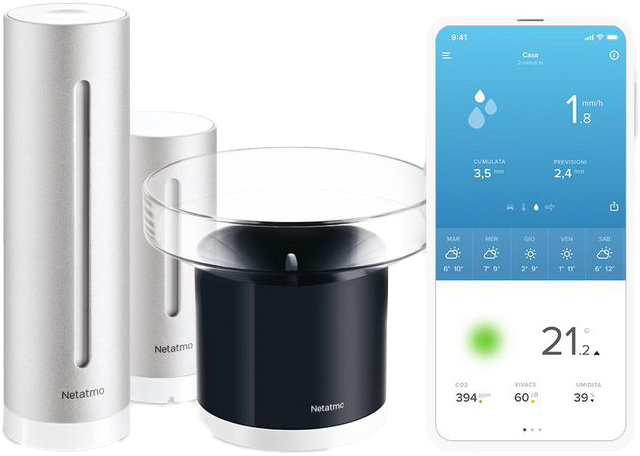Czujnik do stacji pogodowej Netatmo Weather Station + Rain Gauge (NBU-NWS-NRG-EU) - obraz 4
