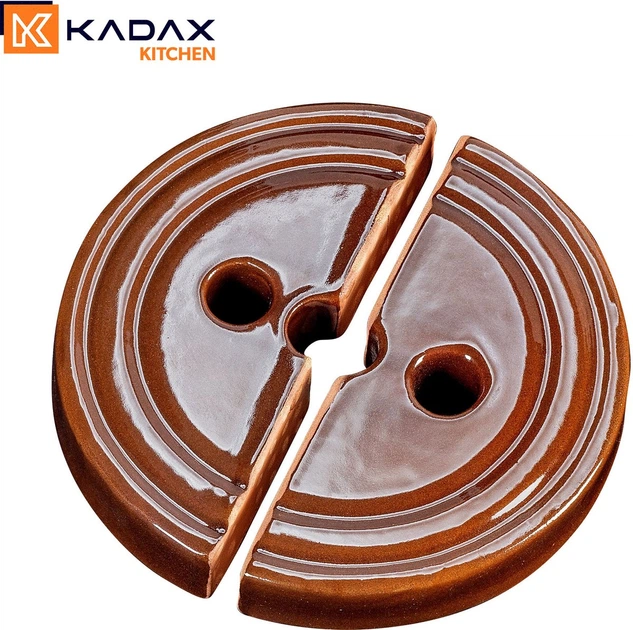 Прес-камінь для маринування Kadax керамічний 23 см (5903699480076) - зображення 3