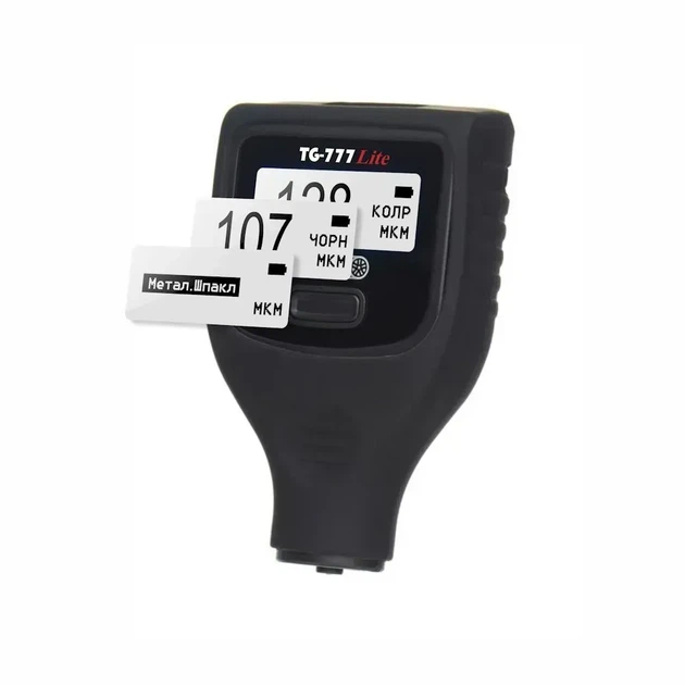 Товщиномір фарби Profiline TG-777 Lite (2000мкм, Fe/Zn/NFe/Putty) - зображення 6