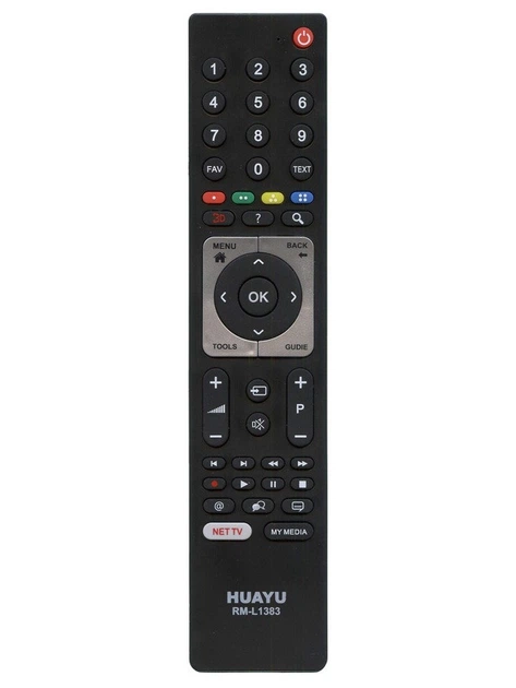 Универсальный пульт HUAYU для Grundig RM-L1383 (TP3, TP6, TP7, TP9, RC3214803, TP6187R-P1) - Фото 1 Универсальный пульт HUAYU для Grundig RM-L1383 (TP3, TP6, TP7, TP9, RC3214803, TP6187R-P1) - изображение 1
