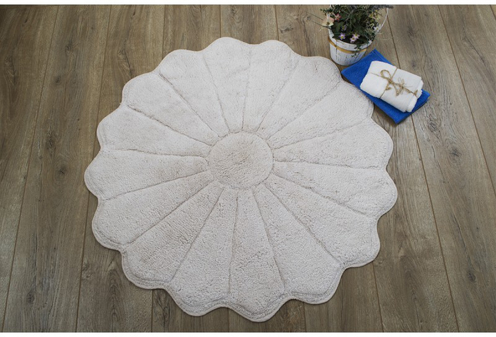 Коврик в ванную комнату Irya Daisy 90x90 см Bej (8699366005173) – фото ...