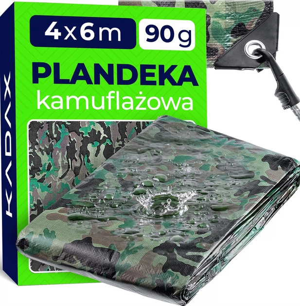 Plandeka kamuflażowa Kadax Welden 6 x 4 m (K7838) - obraz 9
