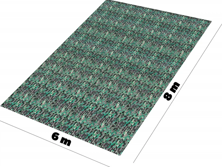 Plandeka kamuflażowa Kadax Welden 6 x 8 m (K7841) - obraz 8