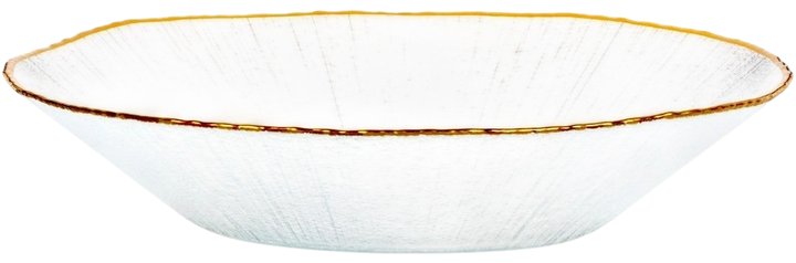 Miska sałatkowa Vilde szklana Złota 29.5 cm 1.6 l (8721037049276) - obraz 2