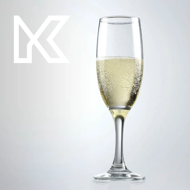 Набір келихів Kadax Jordet для шампанського 190 мл 6 шт (5903699482483) - зображення 3