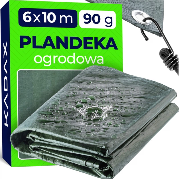 Plandeka okryciowa ogrodowa Kadax Korso 6 x 10 m Zielona (K5634) - obraz 4