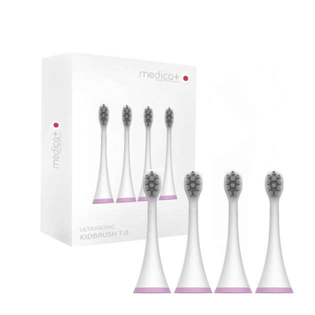 Звуковая зубная щетка MEDICA+ KidsBrush 7.0 Pink для детей - Фото 1 Звуковая зубная щетка MEDICA+ KidsBrush 7.0 Pink для детей - изображение 1