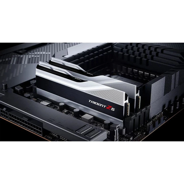 Модуль пам'яті DDR5 G.Skill Trident Z5 2x32GB 6000MHz Silver (F5-6000J3238G32GX2-TZ5S) [148637] - зображення 6