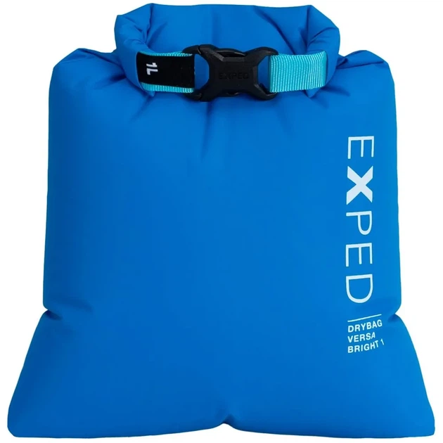 Гермомішок Exped Drybag Versa Bright 1L lake синій - Фото 1 Гермомішок Exped Drybag Versa Bright 1L lake синій - зображення 1